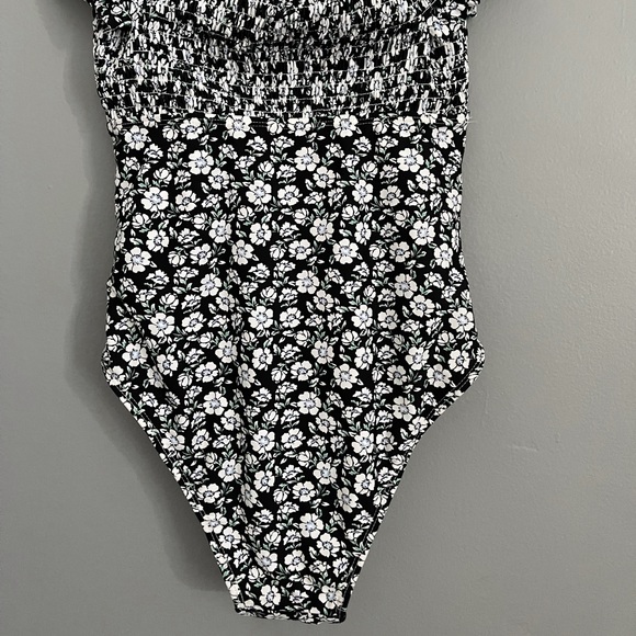 Xhilaration | Smocked Off the Shoulder One Piece - Picture 13 of 16